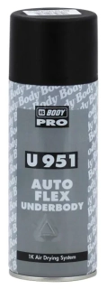 HB BODY U951 AUTOFLEX ochrana podvozků sprej černý 400 ml